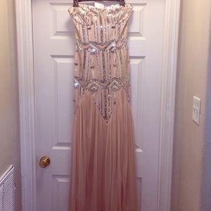 Blush formal/bridesmaid dress